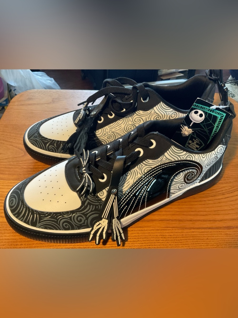 New Disney Nightmare Before Christmas Jack Skellington Shoes Mens 12 Ground Up
